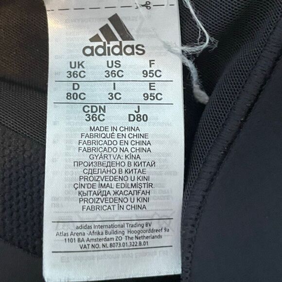 adidas Ultimate Aeroready Designed 4 Training Compression High Support Workout B - Picture 7 of 8